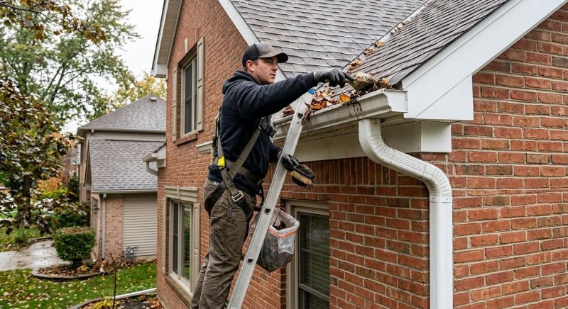 Downspout Cleaning in Frederick, MD