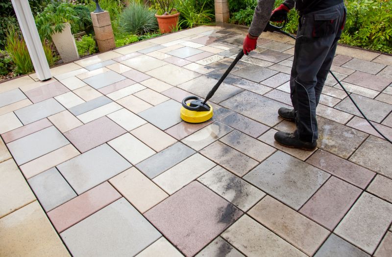 Products For Paver Cleanings in use