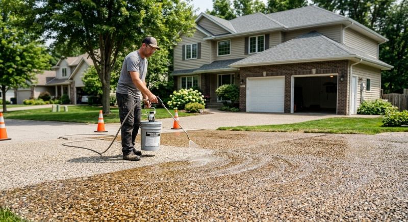 Stamped Concrete Sealing in Seattle, WA